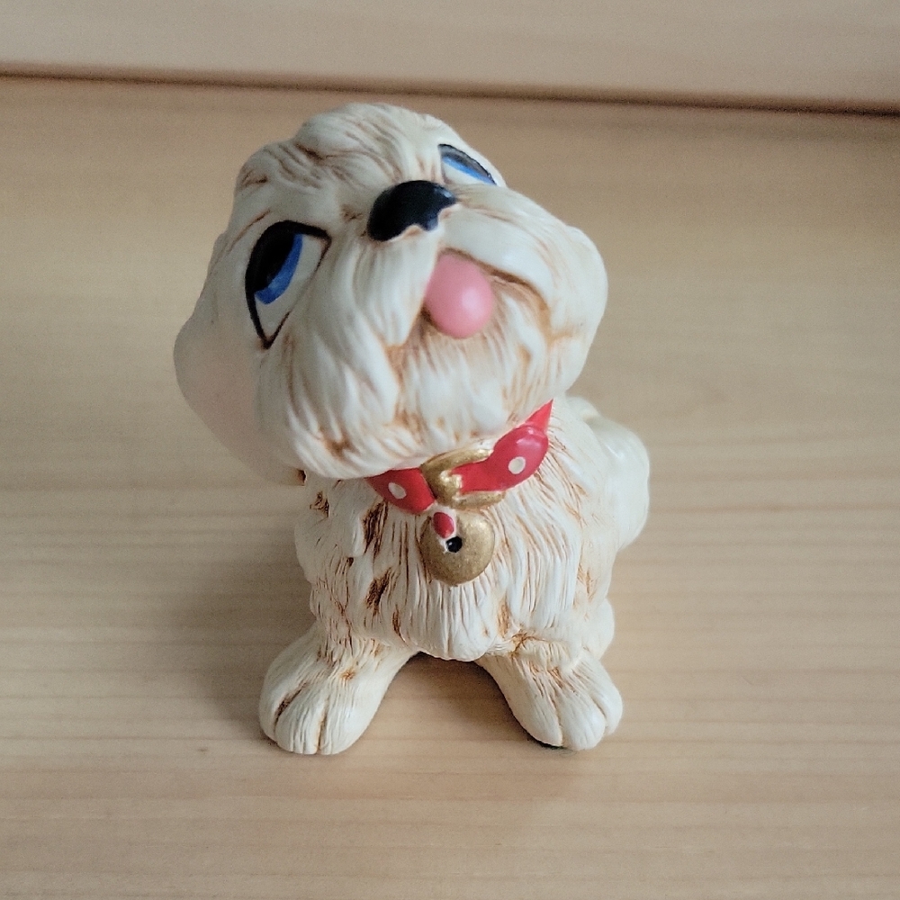 Pendelfin "Tammy" Dog Figurine with Red Collar